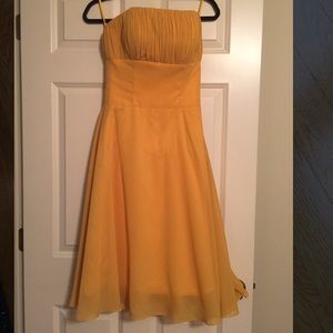 Worn once in excellent condition strapless dress